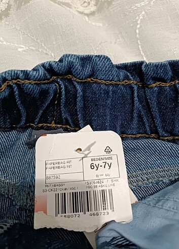 Kız çocuk kot pantolon - Görsel 2