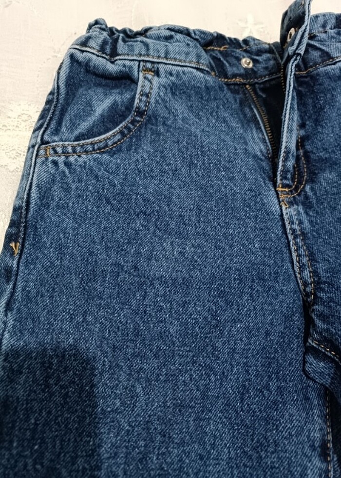 Kız çocuk kot pantolon - Görsel 4