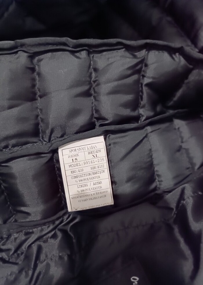 Erkek mont orijinal bigazzi  mont - Görsel 5