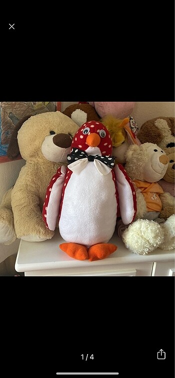 El yapımı büyük penguen