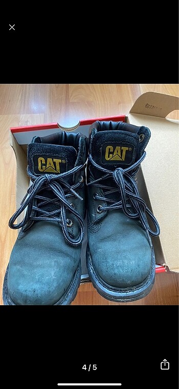 36 Beden siyah Renk Cat bot