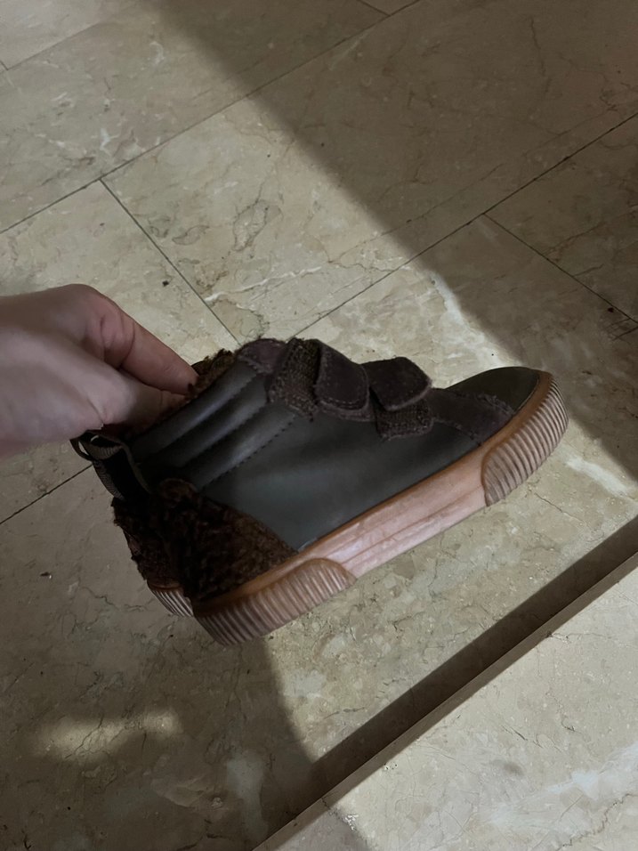 Kahverengi Süet Erkek Çocuk Botu - Görsel 2