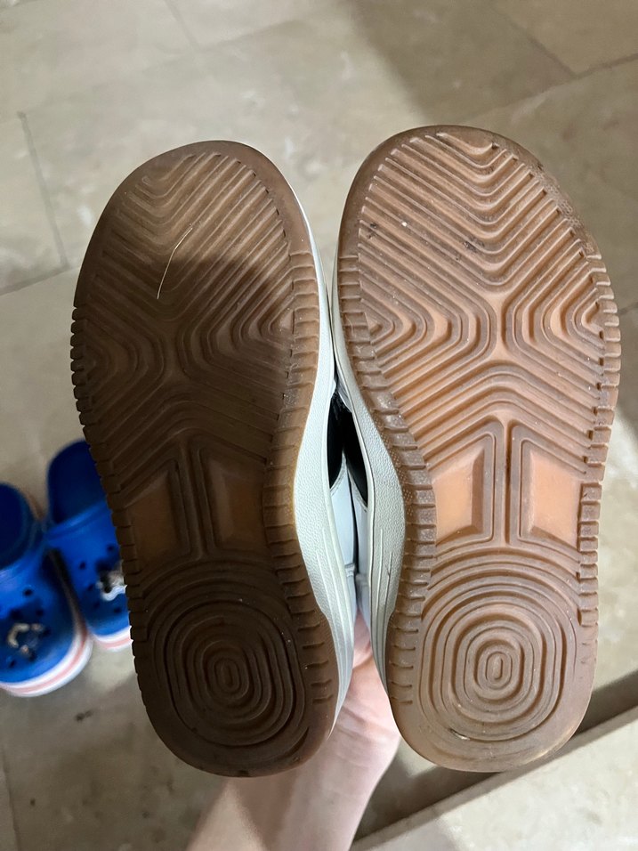 Beyaz Erkek Çocuk Cırt Cırtlı Spor Ayakkabı - Görsel 4