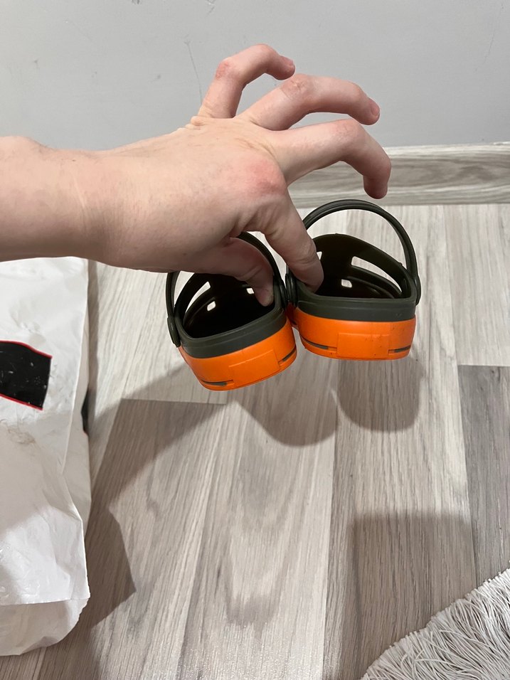 Gri Erkek Çocuk Kaydırmaz Bantlı Terlik - Görsel 5