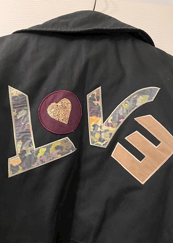 Siyah Kadın Uzun Trenchcoat Kemerli - Görsel 3