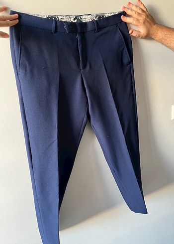 Mavi Düğmeli Erkek Takım Ceketi - Görsel 5