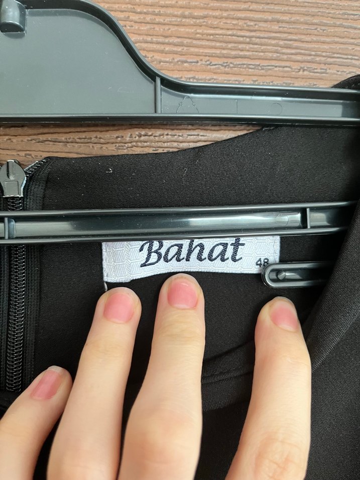 Siyah Uzun Kollu Kemerli Kadın Elbise - Görsel 5