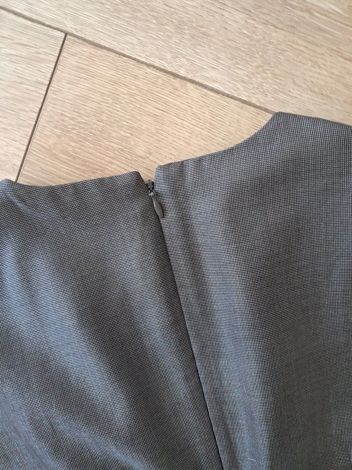 Network gri ofis elbisesi - Görsel 5