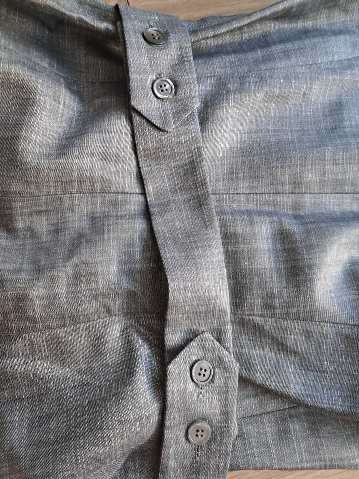 Network Limited gri pileli elbise - Görsel 5