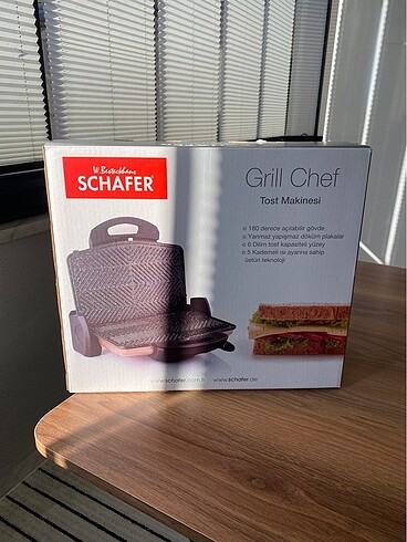 Schafer tost makinesi
