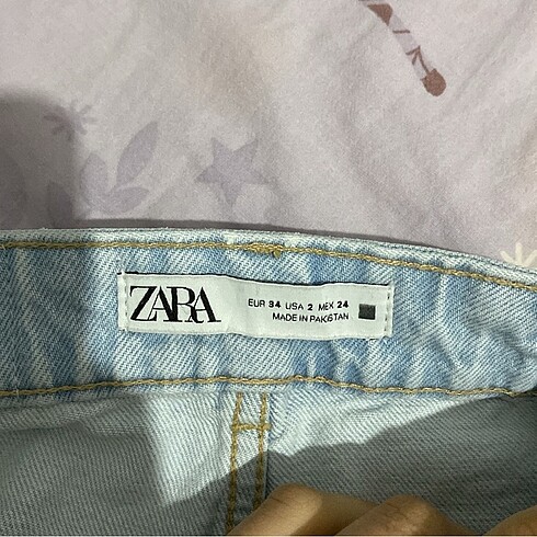 xs Beden mavi Renk Zara jean