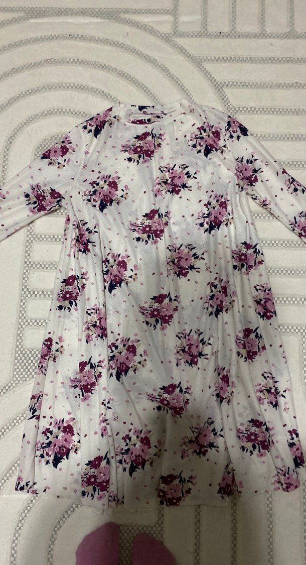 Uzun Kollu Beyaz Tunik - Görsel 2