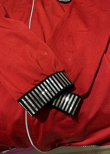 Kırmızı Fermuarlı tunik - Görsel 4