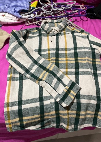 Gri Ekose Desenli erkek Gömlek - Görsel 3