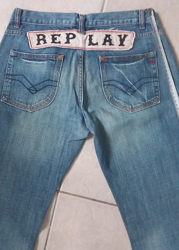 Replay Acik Mavi Denim Orginal Jean