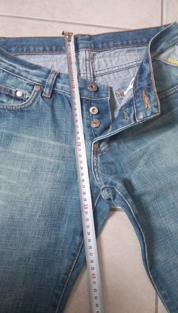 Replay Açık Mavi Denim Orginal vintage Jean 2000 model — görsel 5/16