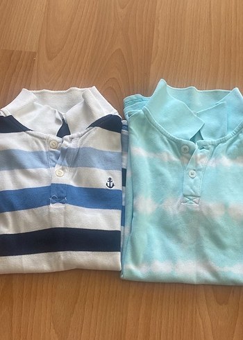 H&M  Erkek Çocuk Kısa Kollu Polo Tişört - Görsel 3