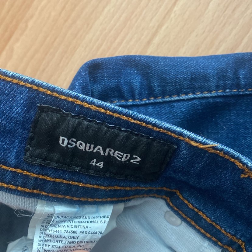 DSQUARED2 Erkek Denim Regular Fit Kot Pantolon - Görsel 4