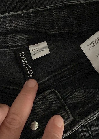 xs Beden çeşitli Renk H&M likralı mom jean