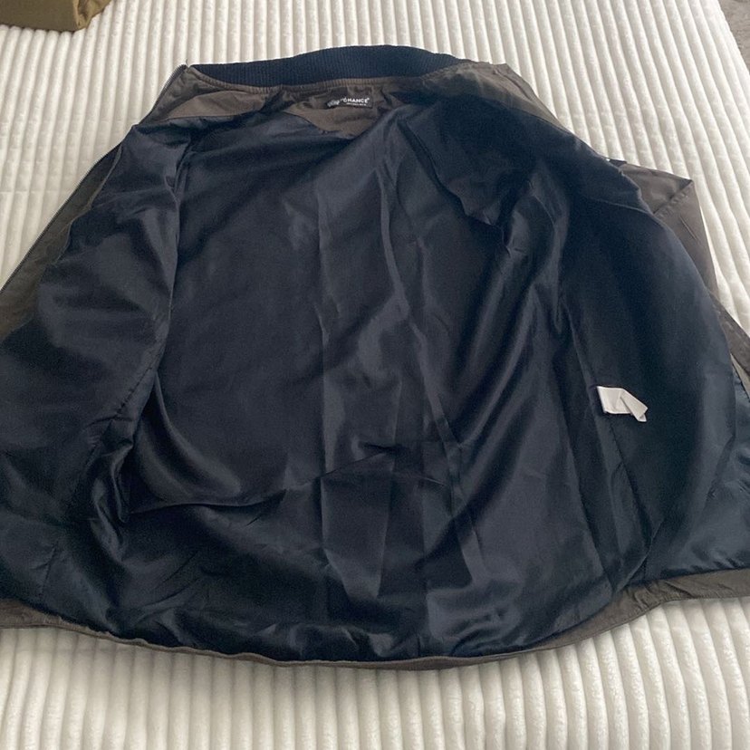 Kadın Kahverengi Fermuarlı Street Wear Ceket - Görsel 5