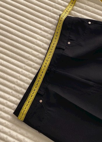 Siyah Kadın Kumaş Pantolon - Görsel 7