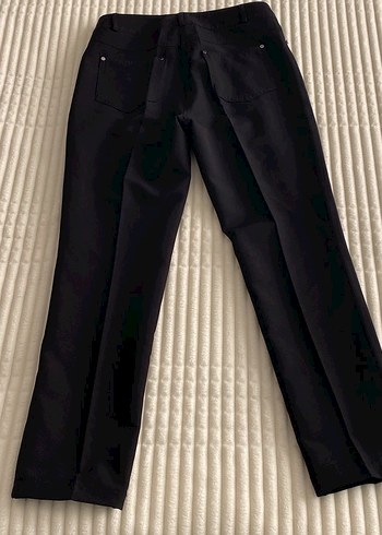 Siyah Kadın Kumaş Pantolon - Görsel 3