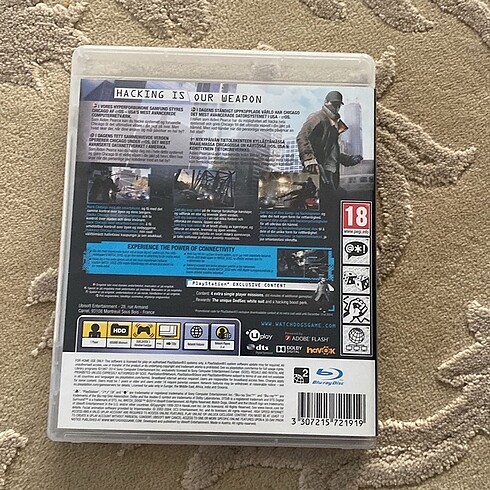 Sony Ps3 Watch dogs
