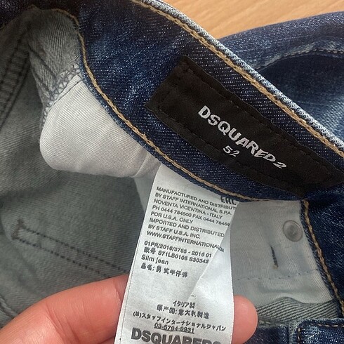l Beden lacivert Renk DSQUARED2 jeans