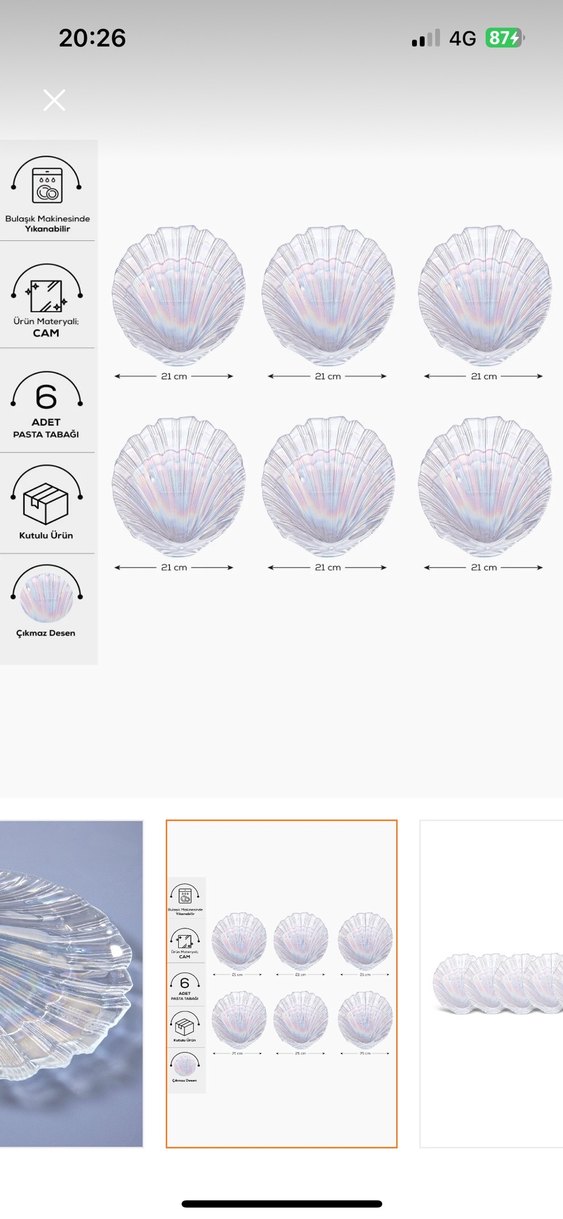 Cam Tabak Seti - Görsel 4