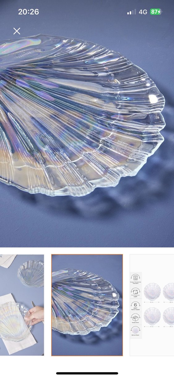 Cam Tabak Seti - Görsel 3