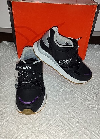 32 Beden siyah Renk Kinetix Gente Kız Çocuk Spor Ayakkabı