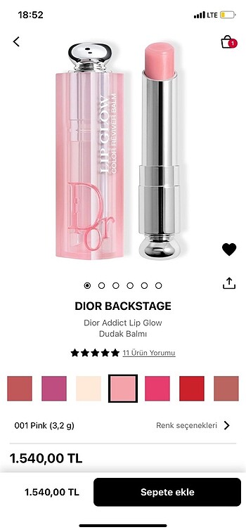 Dior balm