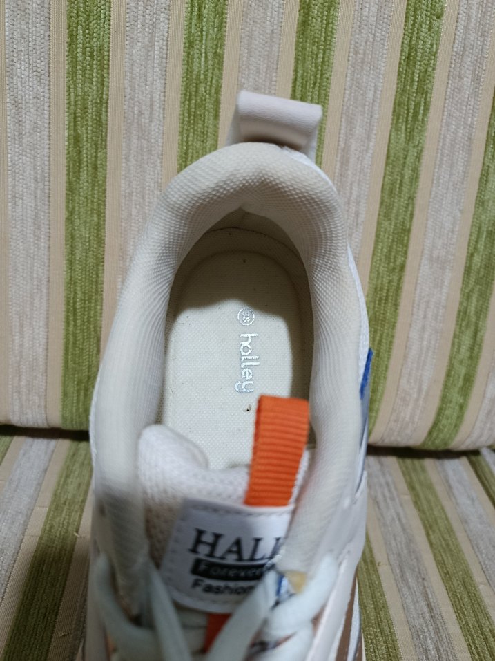 Beyaz Dolgu Topuklu Kadın Spor Ayakkabı - Görsel 4