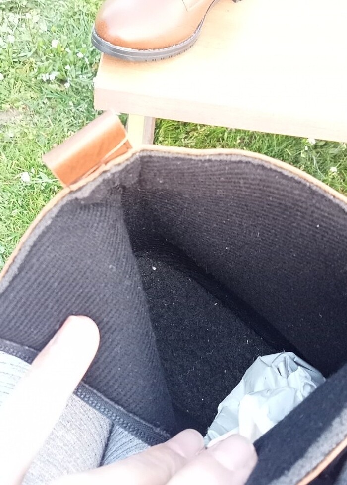 Taba rengi kadin bot - Görsel 2