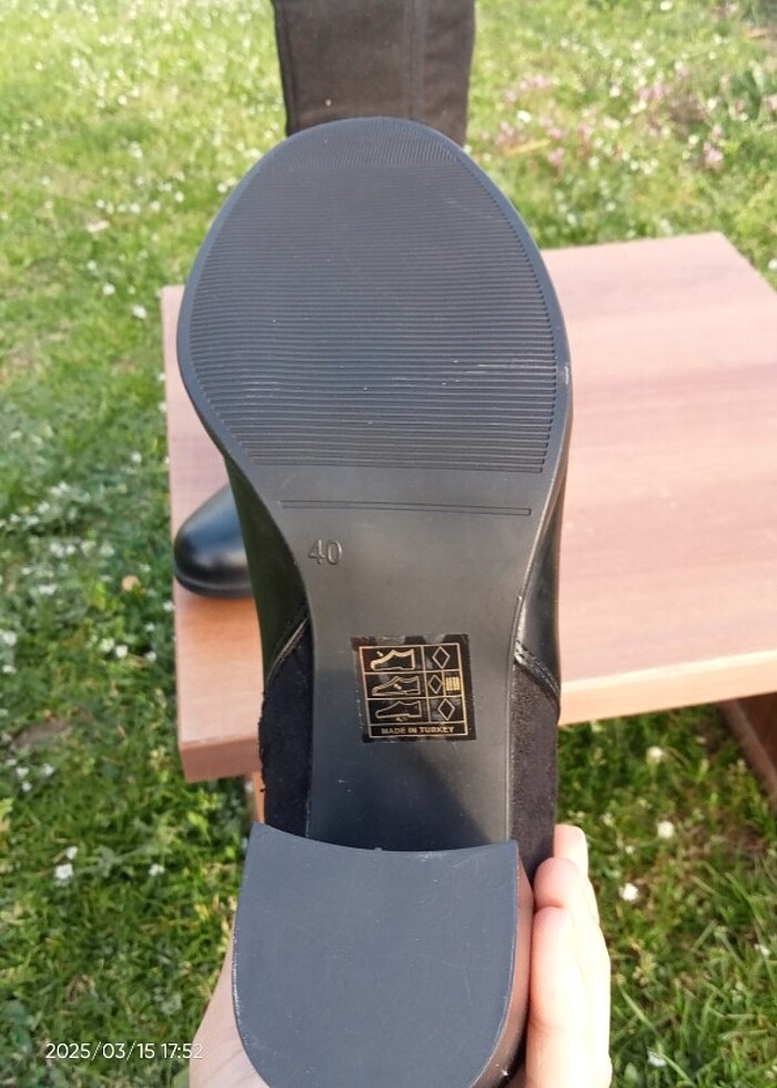 Topuklu kadin cizme - Görsel 2