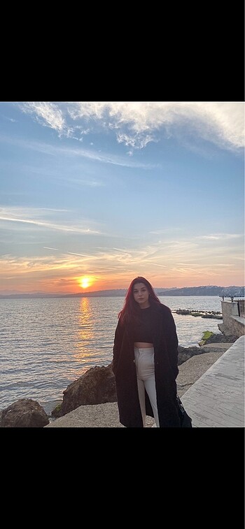 SİYAH KADIN KABAN CEKET MONT