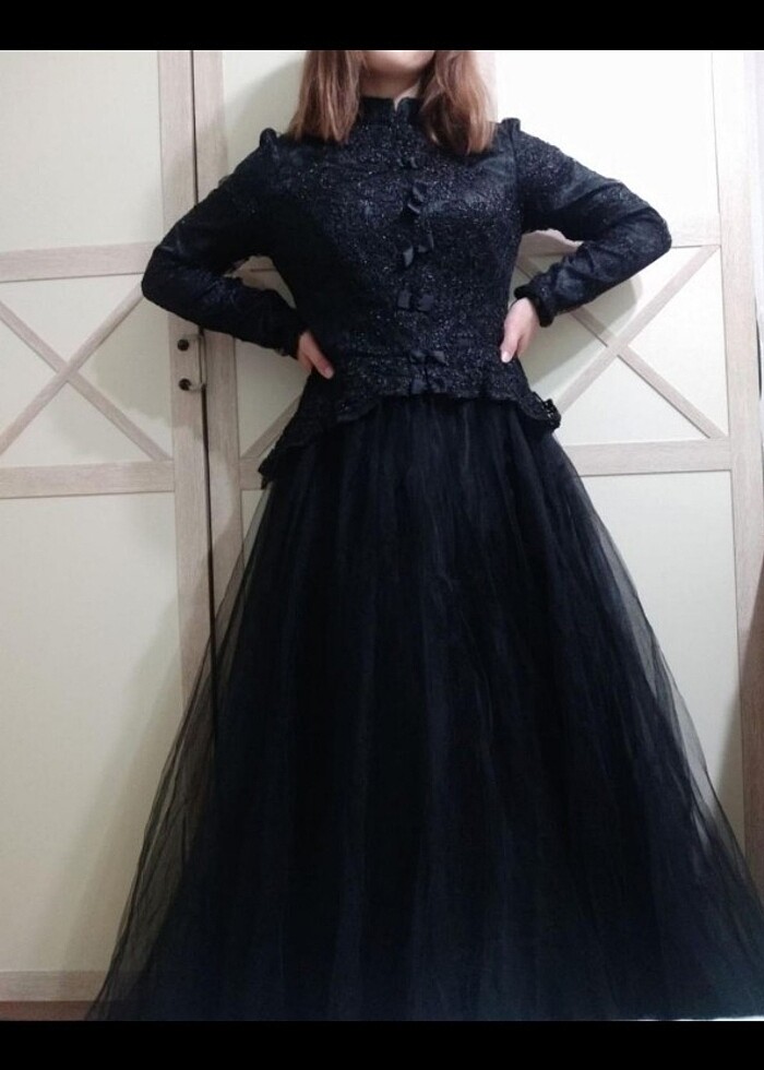 Siyah Abiye - Görsel 2