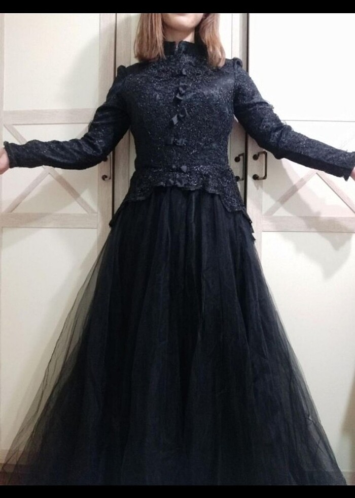 Siyah Abiye - Görsel 3