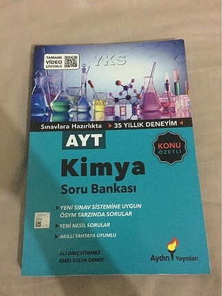 aydın yayınları ayt kimya
