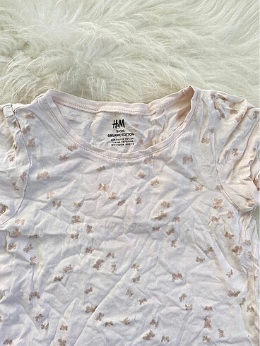 H&M Kız Çocuk Kelebekli Tişört