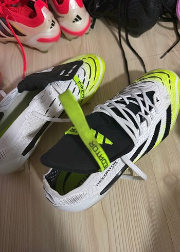 Adidas Neon Sari Beyaz Krampon Civili Orijinal