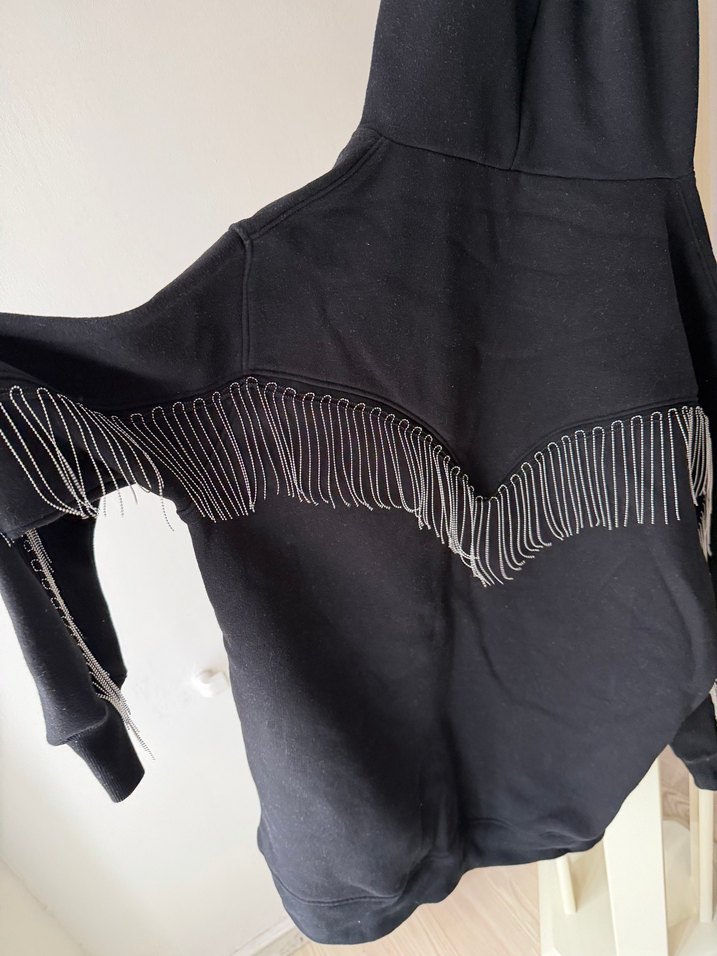 Allsaints Siyah Kapüşonlu eşofman takımı — görsel 3/8