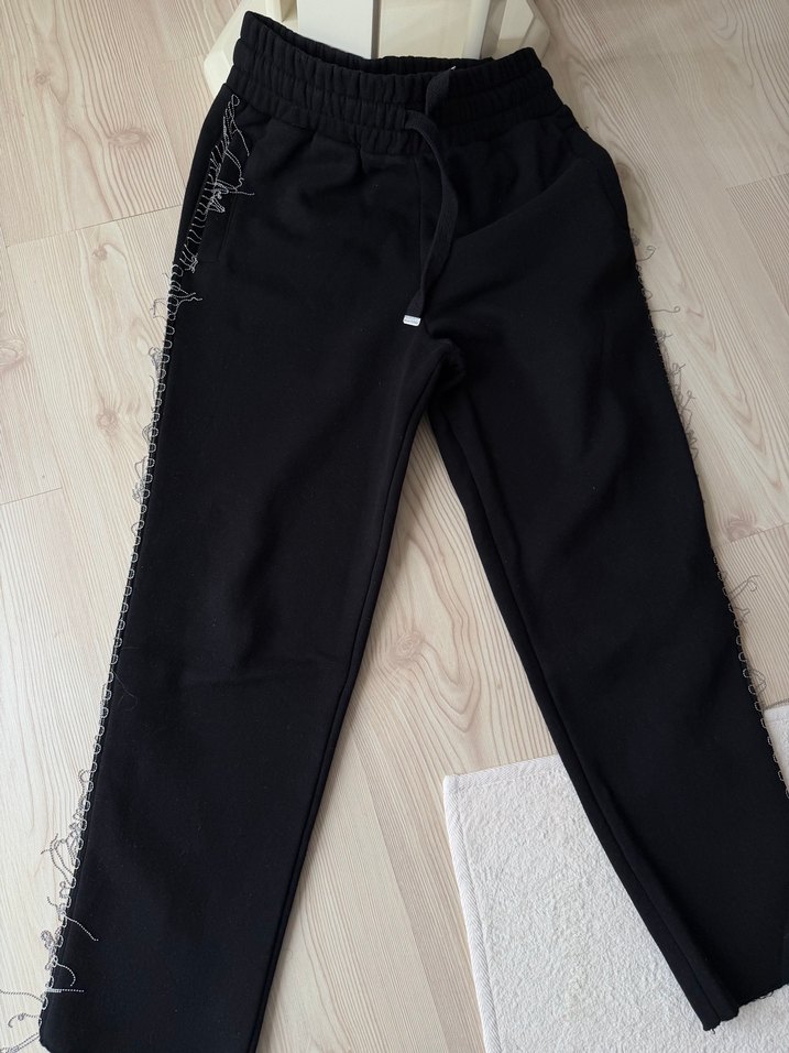 Allsaints Siyah Kapüşonlu eşofman takımı — görsel 6/8