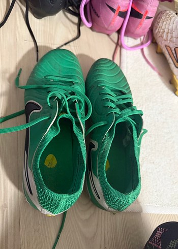 Nike Yesil Nike Krampon Az Giyildi