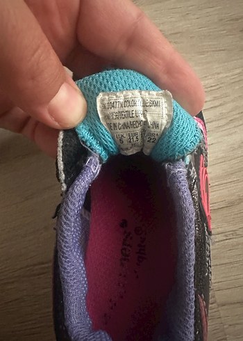 Skechers Kız Çocuk Renkli Yılan Desenli Spor Ayakkabı