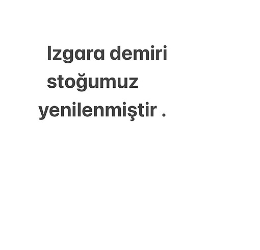 Izgara demiri