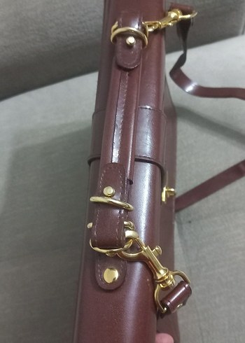 VİNTAGE EVRAK CANTASI - Görsel 4