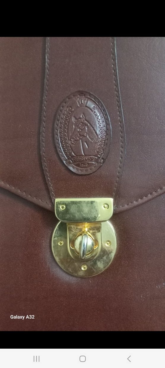 VİNTAGE EVRAK CANTASI - Görsel 2