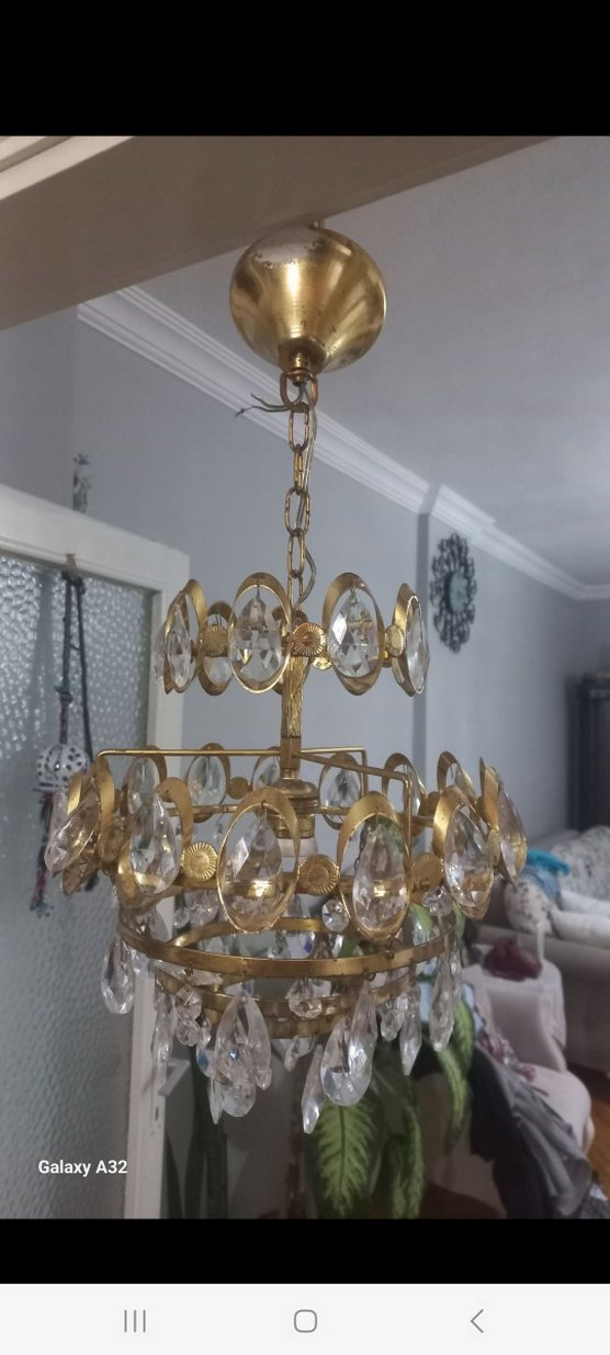 ANTİKA KRİSTAL AVİZE - Görsel 2