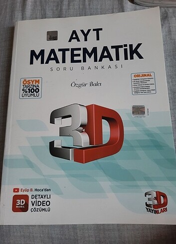 3d ayt matematik 